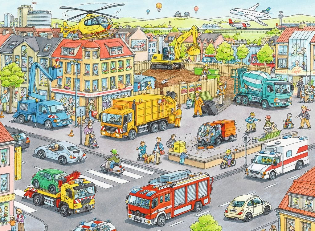 Ravensburger Fahrzeuge In Der Stadt 2 Ravensburger Fahrzeuge In Der Stadt – Bild 2
