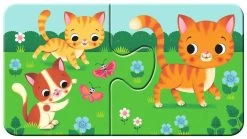 Ravensburger Tiere Und Ihre Kinder -Spielzeug Puzzle Geschäft ravensburger kinderpuzzel my first puzzles dieren en hun kleintjes 9 x 2 stukjes 2