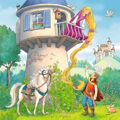 Ravensburger Rapunzel, Rotkäppchen & Der Froschkönig 5 Ravensburger Rapunzel, Rotkäppchen & Der Froschkönig -Spielzeug Puzzle Geschäft ravensburger rapunzel rotkaeppchen der froschkoenig 3