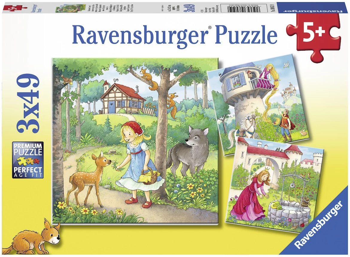 Ravensburger Rapunzel, Rotkäppchen & Der Froschkönig 1 Ravensburger Rapunzel, Rotkäppchen & Der Froschkönig