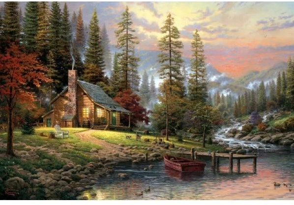 Schmidt Spiele Haus In Den Bergen Puzzlespiel 500 Stück(e) 1 Schmidt Spiele Haus In Den Bergen Puzzlespiel 500 Stück(e)