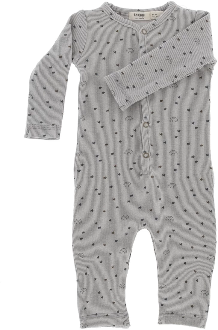 Snoozebaby Anzug Smokey Grün Regenbogen - 50/56 1 Snoozebaby Anzug Smokey Grün Regenbogen - 50/56