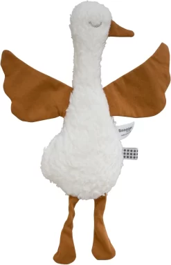 Snoozebaby ORGANIC Diddy Ente Aus Weiß
