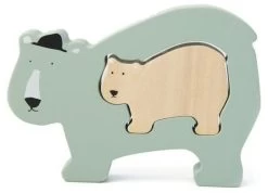 Trixie Holz Babypuzzle - Mr. Polar Bear