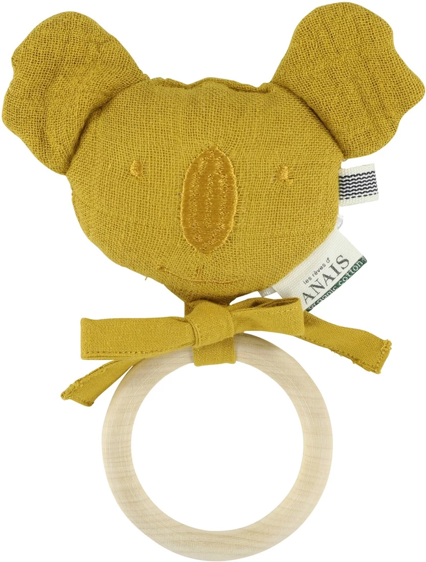 Trixie Koala Beißring - Bliss Mustard 1 Trixie Koala Beißring - Bliss Mustard