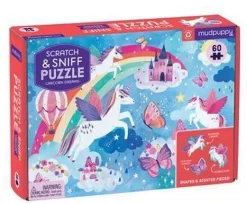 Unicorn Dreams Scratch And Sniff Puzzle [Game] Mudpuppy
