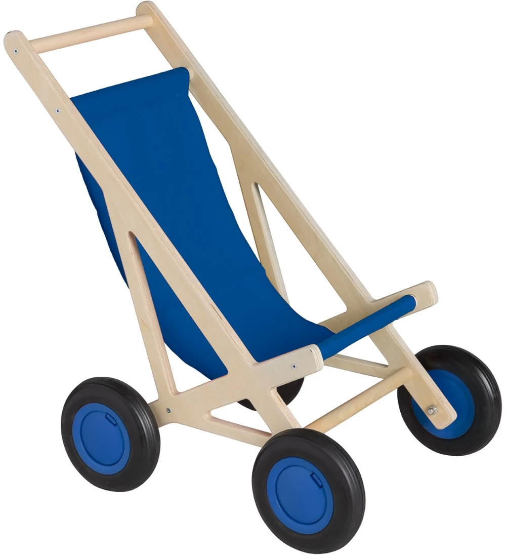 Van Dijk Toys Poppenwagen Blau 3 Van Dijk Toys Poppenwagen Blau – Bild 3