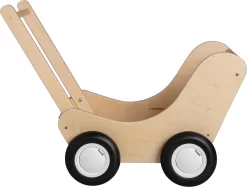 Van Dijk Toys Poppenwagen - Naturel -Spielzeug Puzzle Geschäft van dijk toys poppenwagen naturel 3