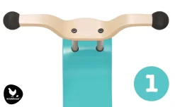 Wishbonebike Mini-Flip Mix & Match Top - Aqua